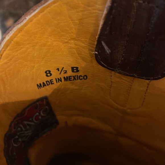 Old Gringo Eagle Inlay Star Boots NEW - Picture 10 of 12